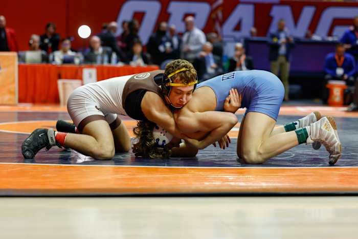 Illinois state wrestling championships February 18 2023 Nate Latsch 15420